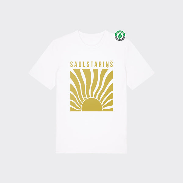 Organiskās kokvilnas T-krekls "SAULSTARIŅŠ"