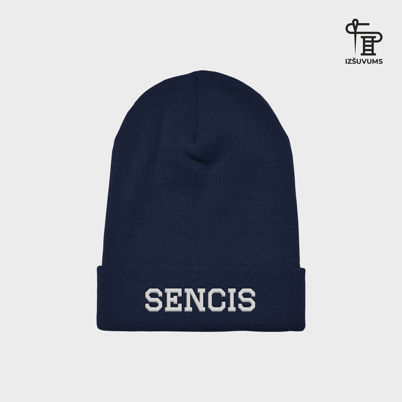 Izšūta ziemas cepure "Sencis"