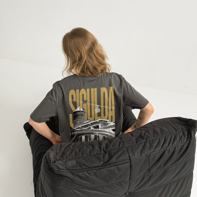 Organiskās kokvilnas T-krekls "Sigulda"