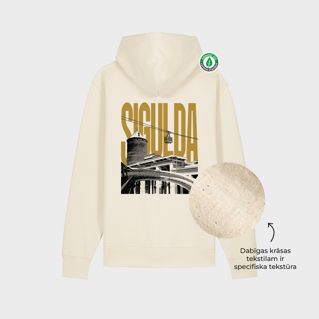 Organiskās kokvilnas hūdijs "Sigulda"
