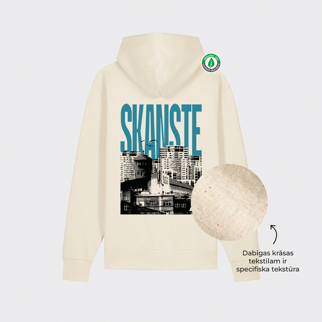 Organiskās kokvilnas hūdijs "Skanste"