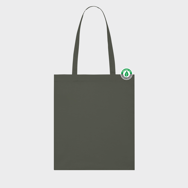 Organiskās kokvilnas auduma maisiņš Light Tote Bag