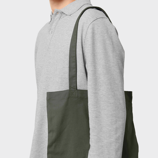 Organiskās kokvilnas auduma maisiņš Light Tote Bag