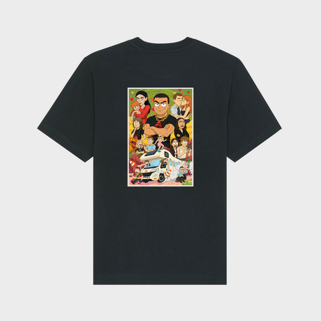 Netiklabi Oversized T - "Mīla Kemperī" iedvesmā