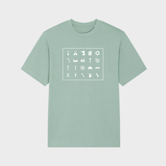 Secret Lauku Society oversized t-krekls