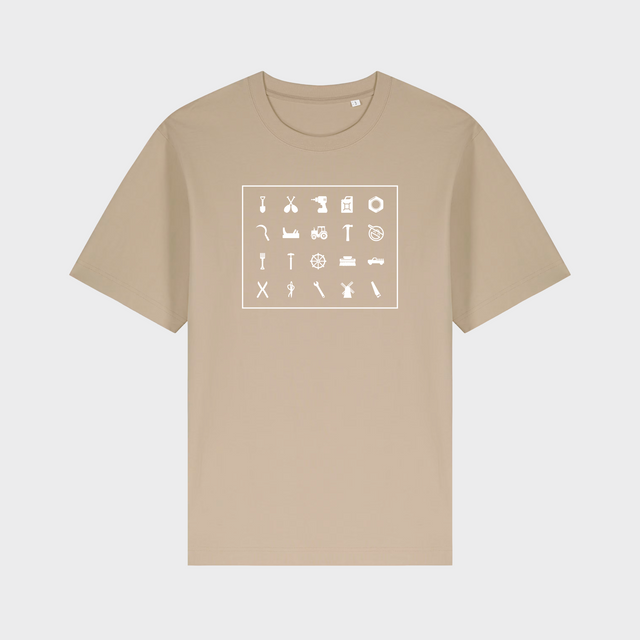 Secret Lauku Society oversized t-krekls