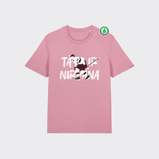 Organiskās kokvilnas T-krekls "Tā ir nirvāna"