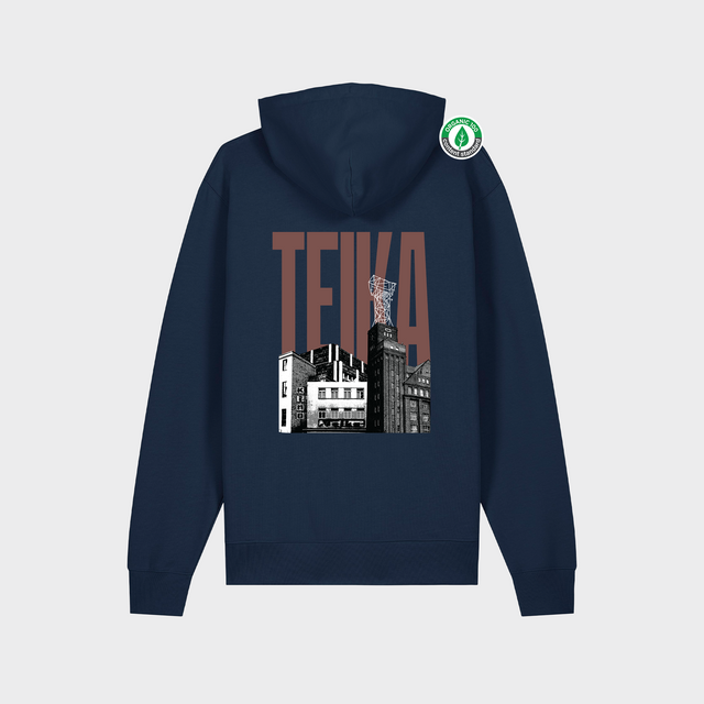 Organiskās kokvilnas hūdijs "Teika"