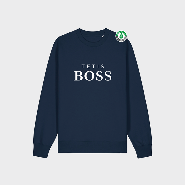 Organiskās kokvilnas Džemperis "Tētis BOSS"