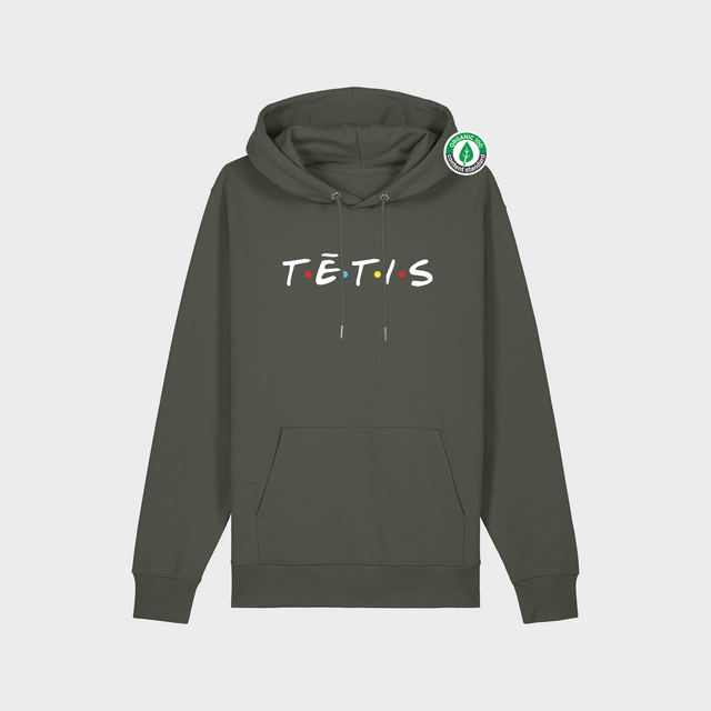 Organiskās kokvilnas Hūdijs "Tētis (friends)"