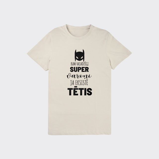 T-krekls "Tētis > Supervaroņi"