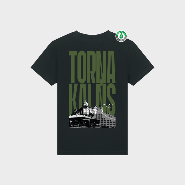 Organiskās kokvilnas bērnu T-krekls "Torņakalns"
