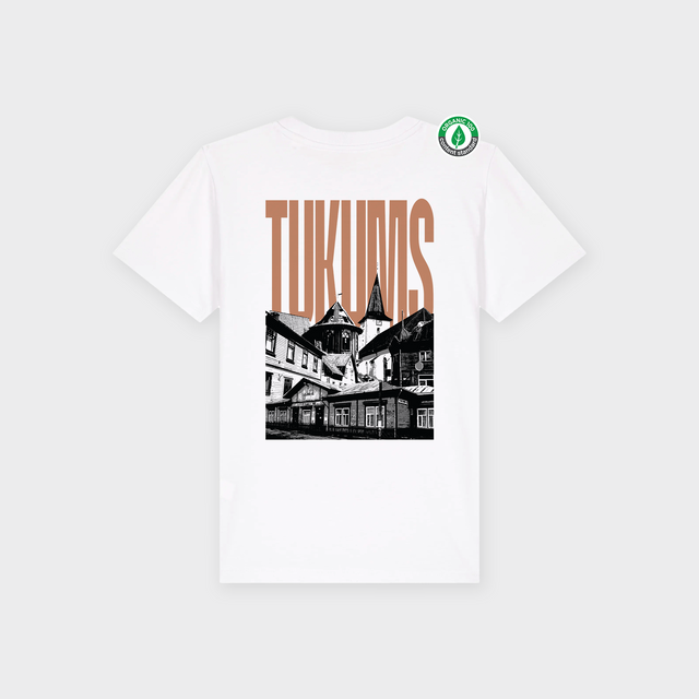 Organiskās kokvilnas bērnu T-krekls "Tukums"