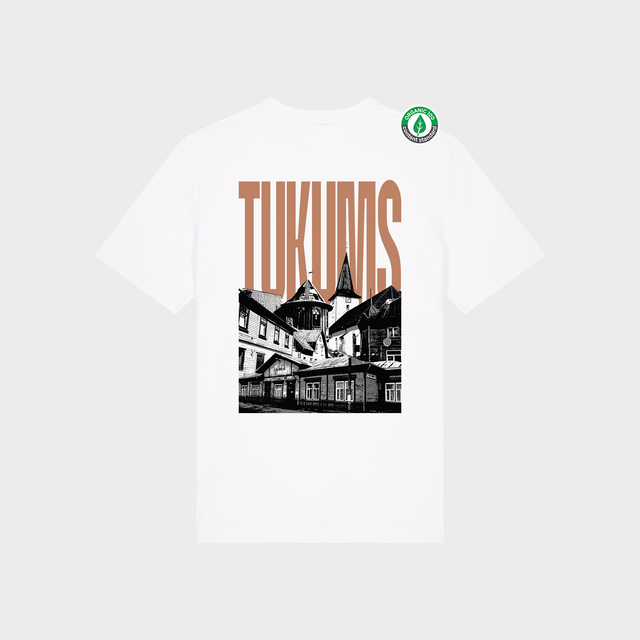 Organiskās kokvilnas T-krekls "Tukums"