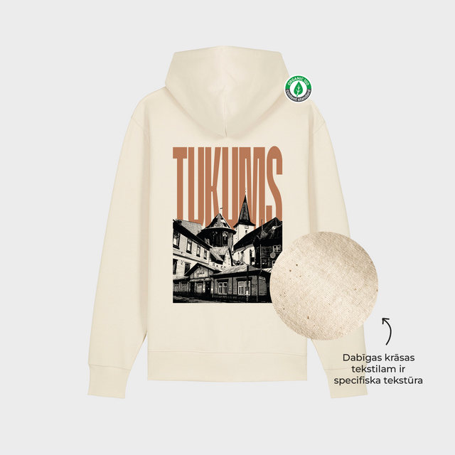 Organiskās kokvilnas hūdijs "Tukums"