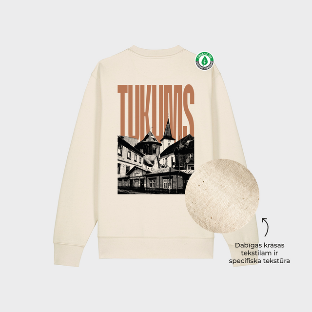 Organiskās kokvilnas džemperis "Tukums"