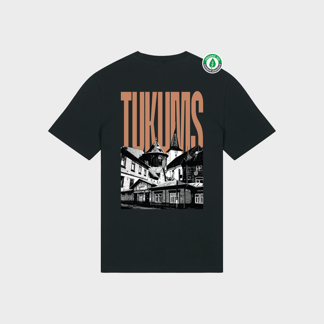Organiskās kokvilnas T-krekls "Tukums"