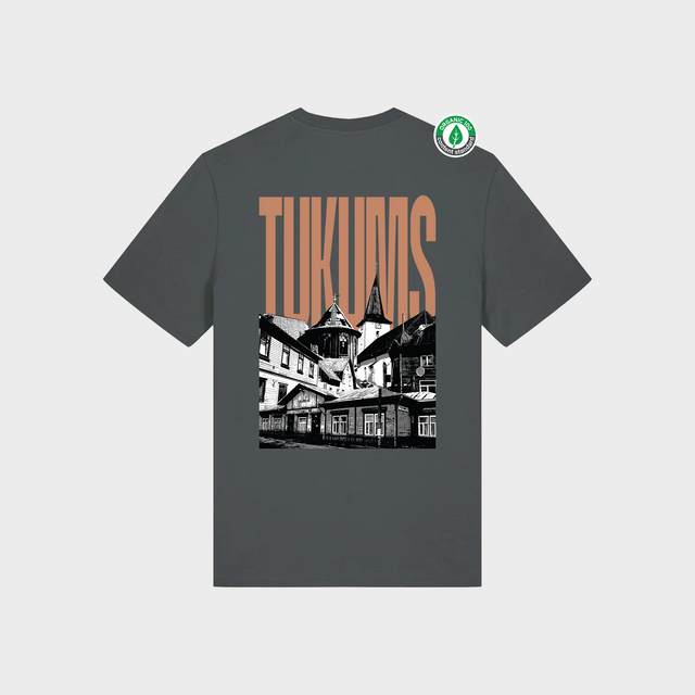 Organiskās kokvilnas T-krekls "Tukums"