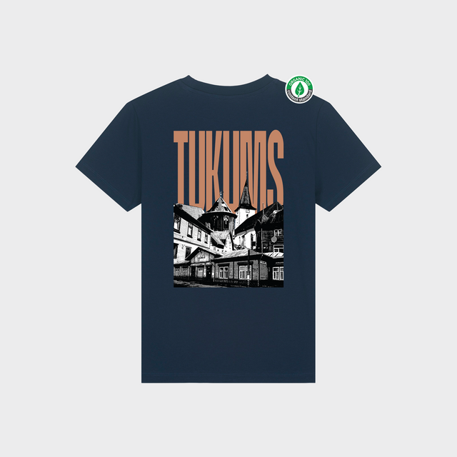 Organiskās kokvilnas bērnu T-krekls "Tukums"
