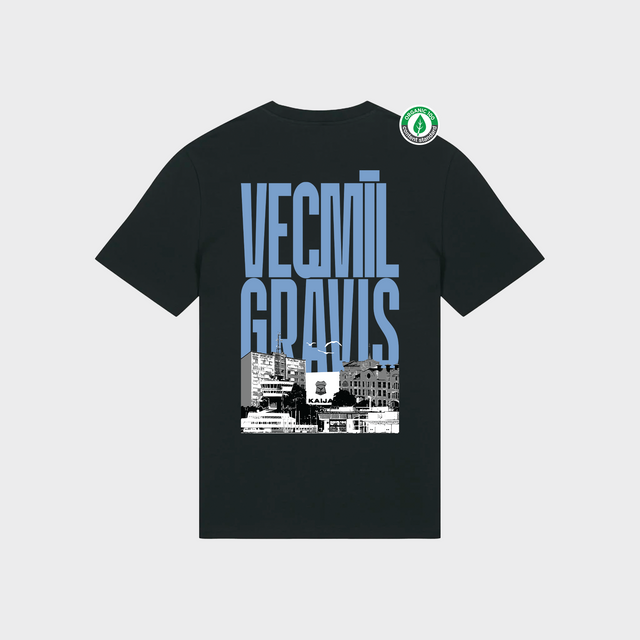 Organiskās kokvilnas T-krekls "Vecmīlgrāvis"