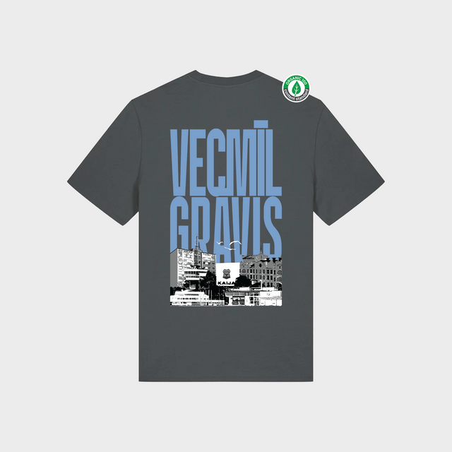 Organiskās kokvilnas T-krekls "Vecmīlgrāvis"