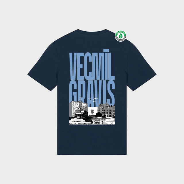 Organiskās kokvilnas T-krekls "Vecmīlgrāvis"