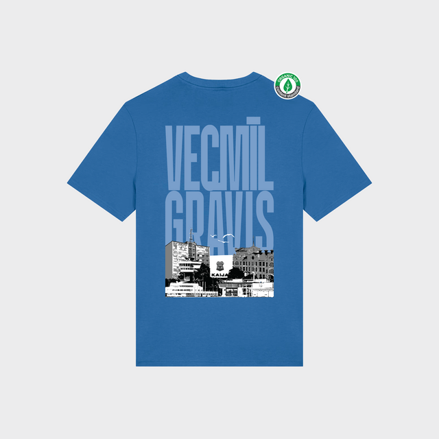 Organiskās kokvilnas T-krekls "Vecmīlgrāvis"