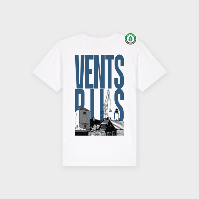 Organiskās kokvilnas bērnu T-krekls "Ventspils"