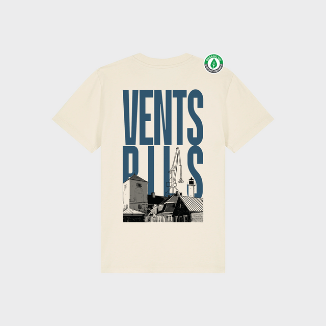 Organiskās kokvilnas bērnu T-krekls "Ventspils"