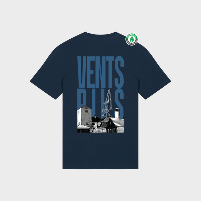 Organiskās kokvilnas T-krekls "Ventspils"