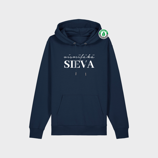 Organiskās kokvilnas hūdijs "Vismīļākā sieva"