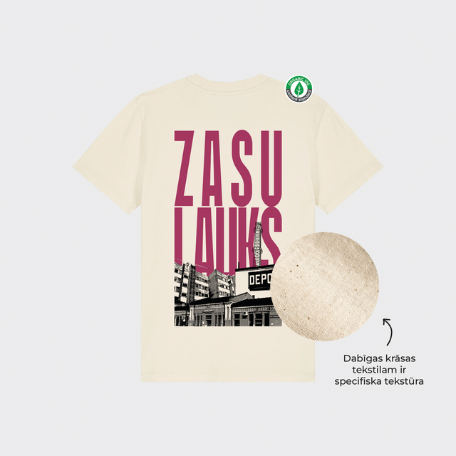 Organiskās kokvilnas bērnu T-krekls "Zasulauks"