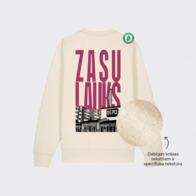 Organiskās kokvilnas džemperis "Zasulauks"