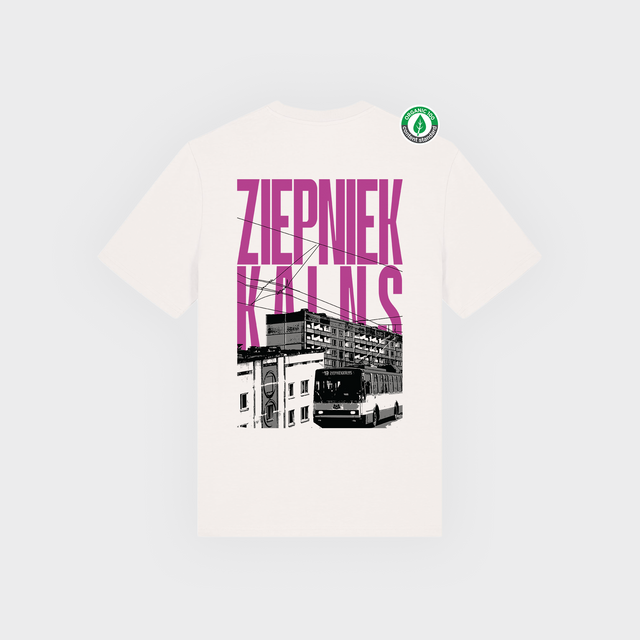 Organiskās kokvilnas T-krekls "Ziepniekkalns"