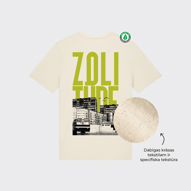 Organiskās kokvilnas T-krekls "Zolitūde"