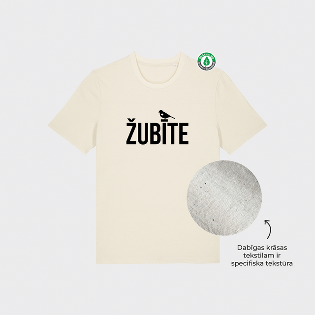 Organiskās kokvilnas T-kreklu komplekts pārim "Es mīlu savu Žubīti" #2