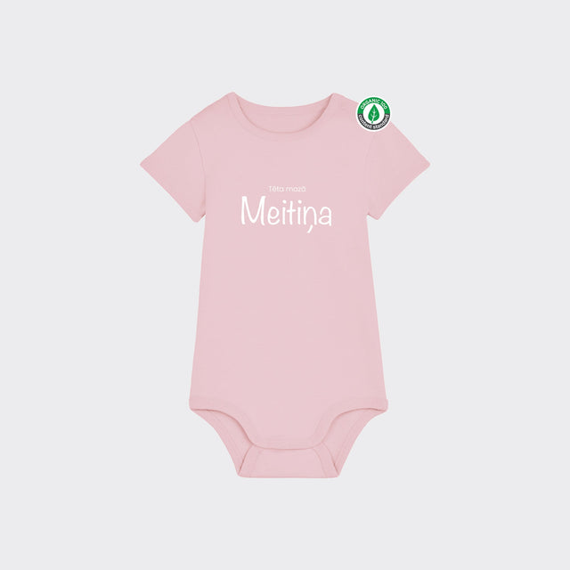 Bērnu bodijs "Tēta mazā meitiņa"