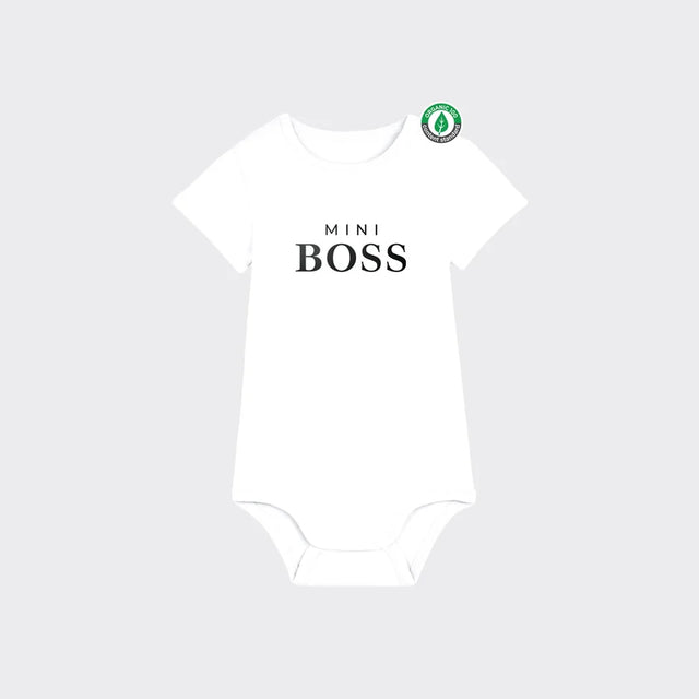% 6-9 mēneši izmērs ,Bērnu bodijs "Mini BOSS"