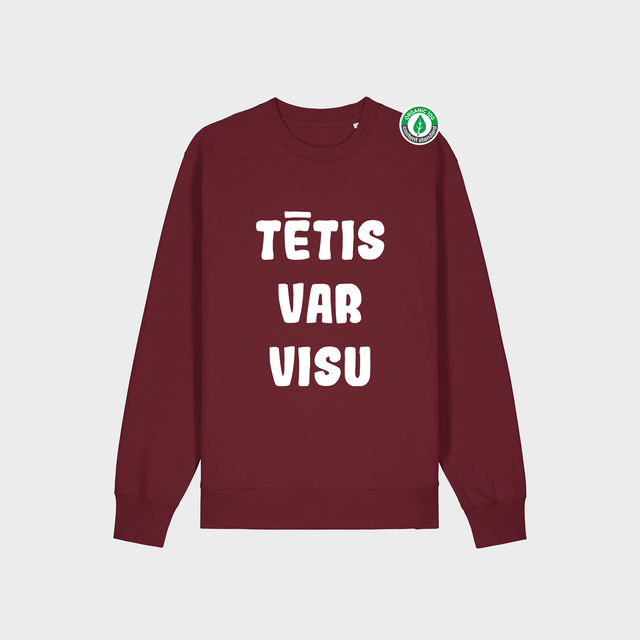 Organiskās kokvilnas Džemperis "Tētis var visu"
