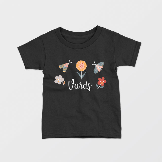 Meiteņu t-krekls ar personalizējamu vārdu