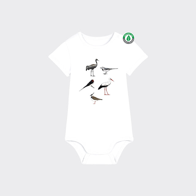 Bērnu bodijs "Pavasara Putni"