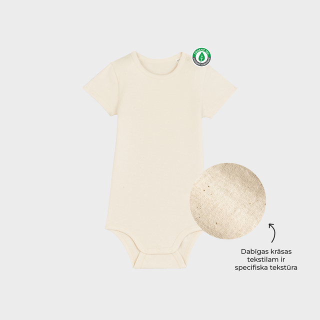 Organiskās kokvilnas bērnu bodijs Baby Body