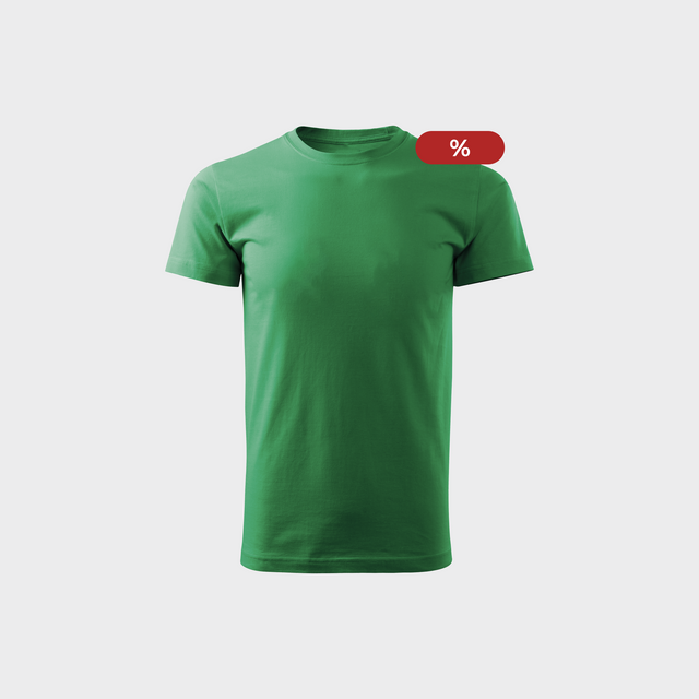 % Zaļš T-krekls ar TAVU dizainu